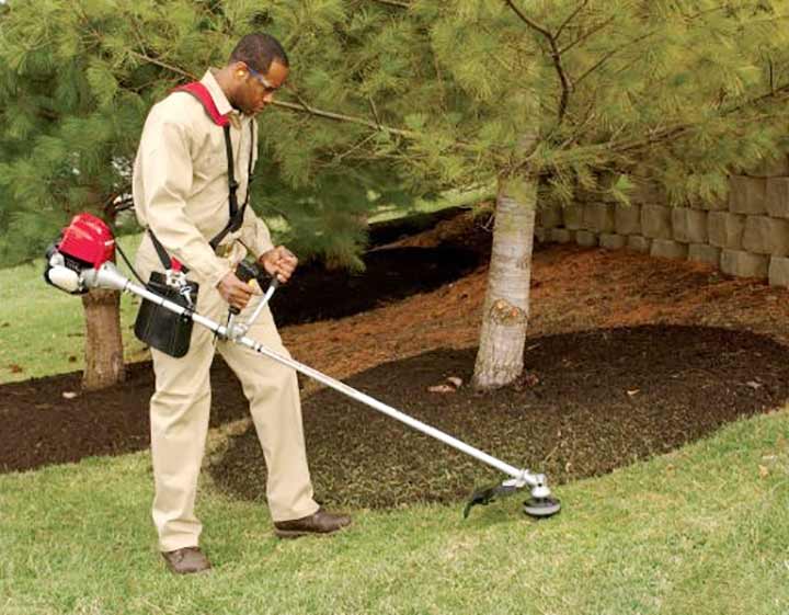 Máy cắt cỏ bị yếu