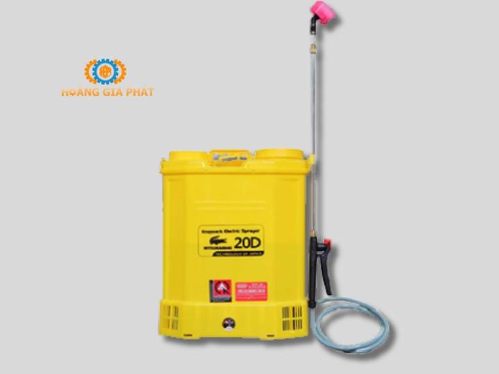 Cấu tạo bình xịt điện