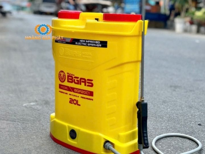 Cấu tạo bình xịt điện