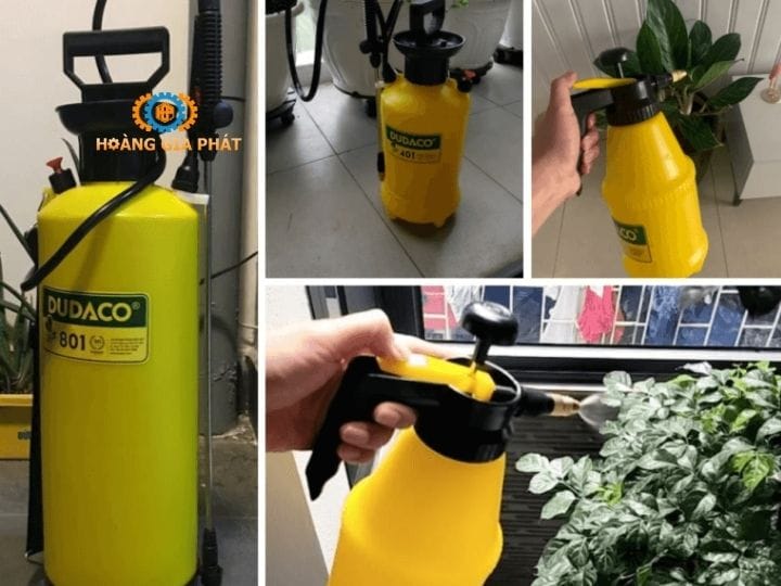 Cấu tạo bình xịt điện