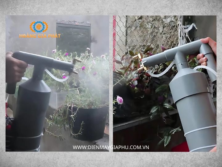 Ưu nhược điểm khi dùng máy phun thuốc sâu tự chế