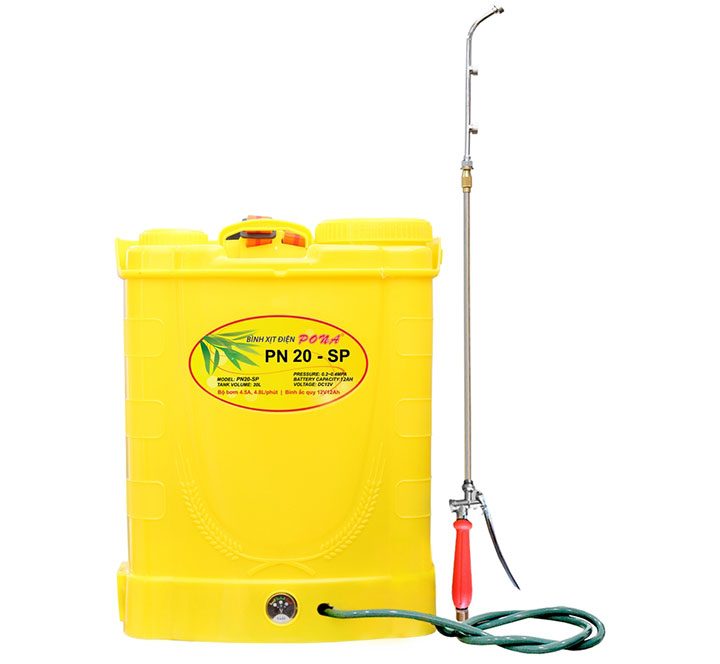 Máy phun thuốc trừ sâu Pona có thiết kế hiện đại