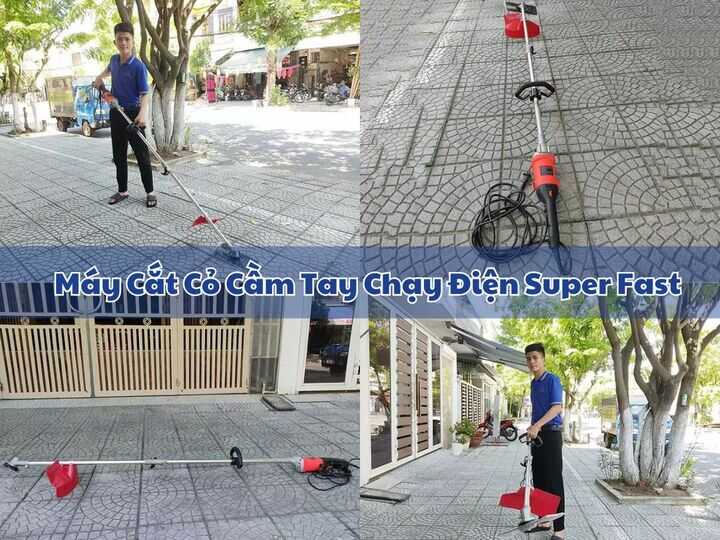Máy cắt cỏ chạy điện Super Fast