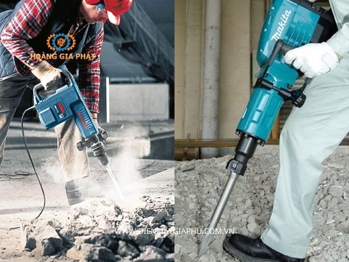 Lưu ý an toàn khi sử dụng máy đục phá bê tông