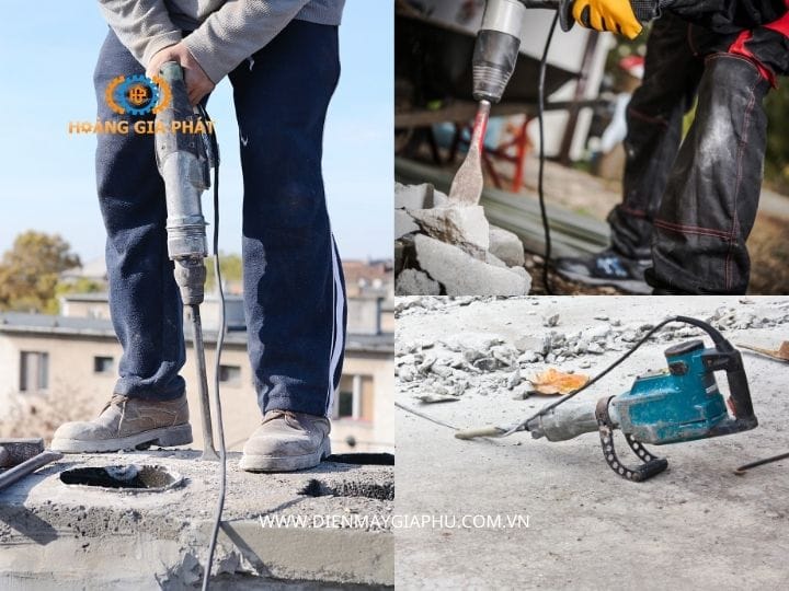 Lỗi khiến đầu mũi của máy đục bê tông nhanh hỏng