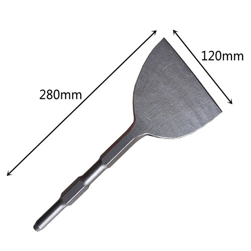 Mũi đục dẹp lục giác 120mm