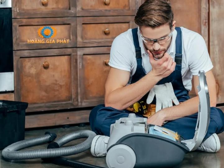 Sửa máy hút bụi mất nguồn