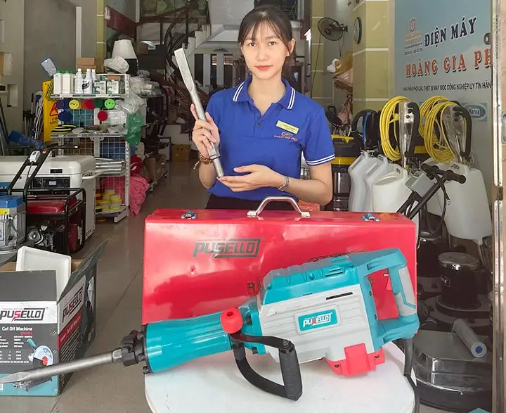 Máy bắn bê tông công suất lớn