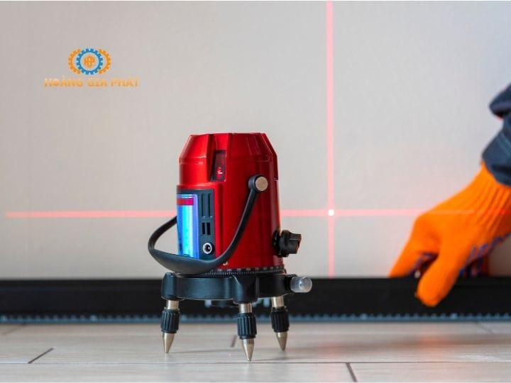 Ứng dụng trong xây dựng của máy cân mực laser