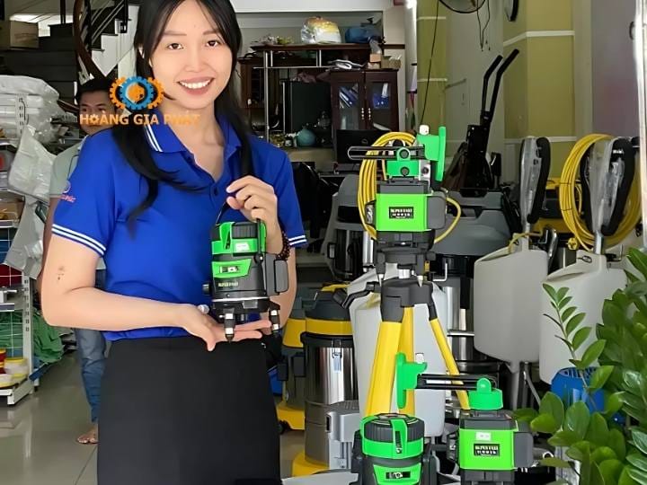 Máy cân bằng laser tại Nha Trang