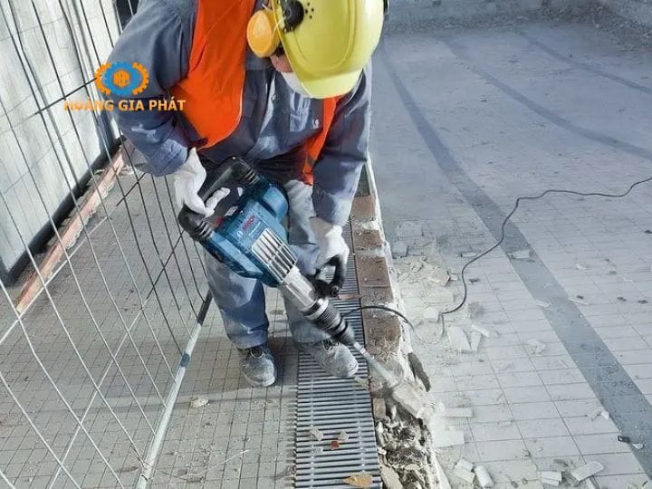 Phân loại máy đục bê tông tại Đồng Tháp