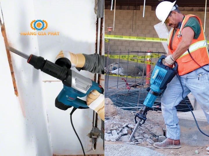 Phân loại máy đục bê tông