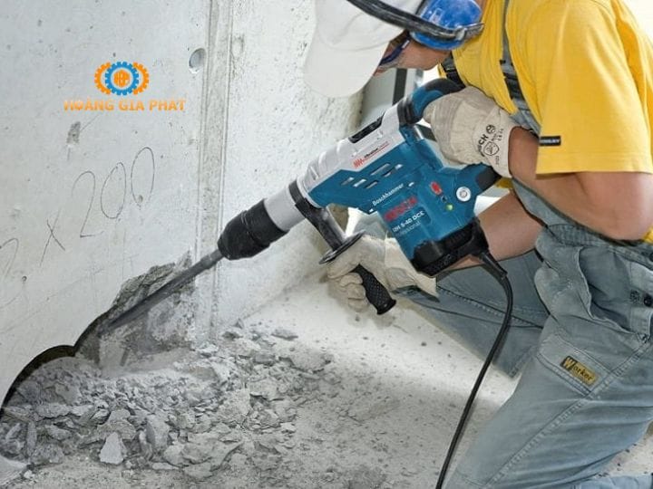 Hướng dẫn sử dụng máy đục bê tông