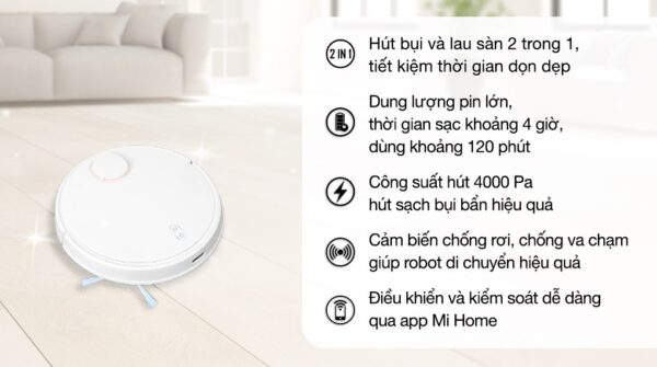 Robot Hut Bui Lau Nha Xiaomi Vacuum S10 1