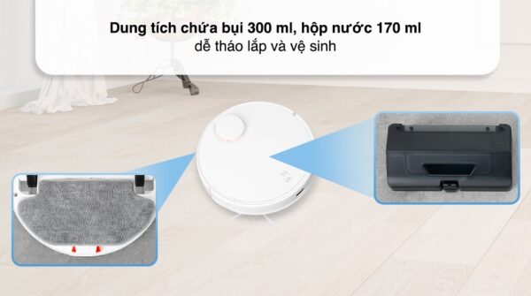 Robot Hut Bui Lau Nha Xiaomi Vacuum S10 4