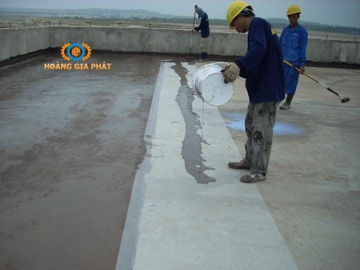 Tỷ lệ pha sơn chống thấy xi măng