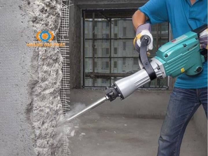 Máy đục bê tông tại Hải Dương