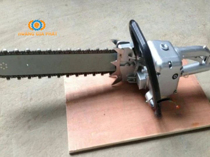 Máy cưa xích cắt bê tông thủy lực Kawasaki KW500