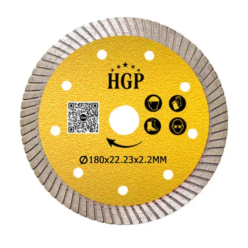 Lưỡi cắt đá hgp 180mm