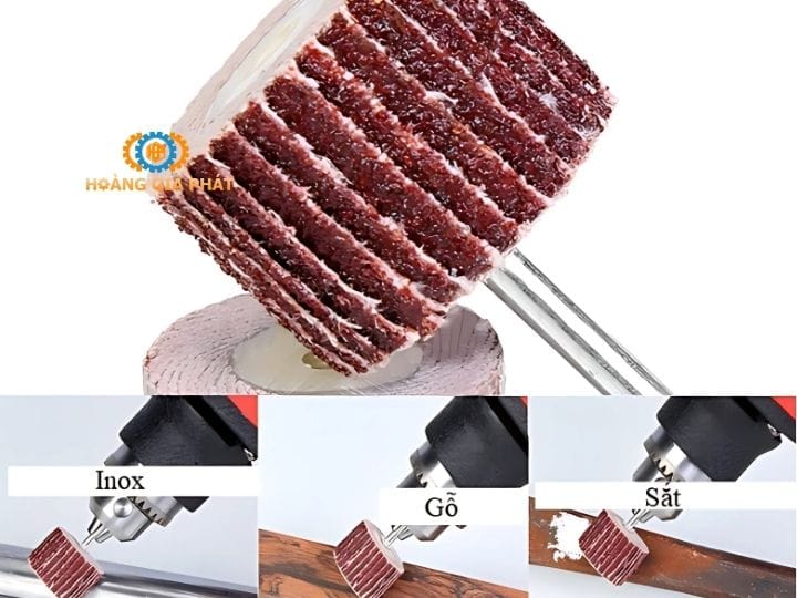 Cách chà nhám gỗ bằng máy khoan