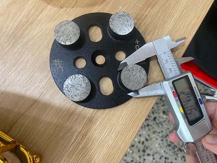 Đá mài bê tông HGP nụ tròn