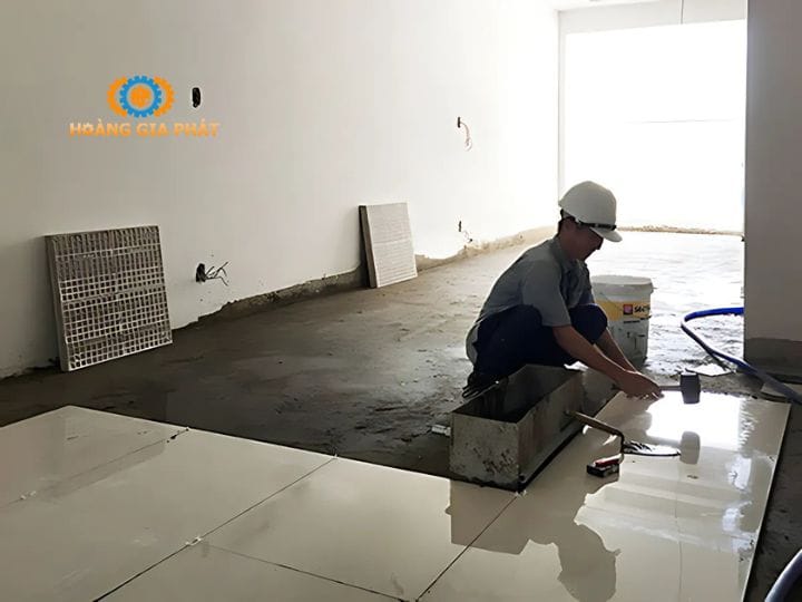Kỹ thuật cán nền xi măng