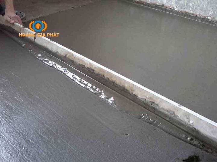 Các lỗi thường gặp khi cán nền bê tông, xi măng