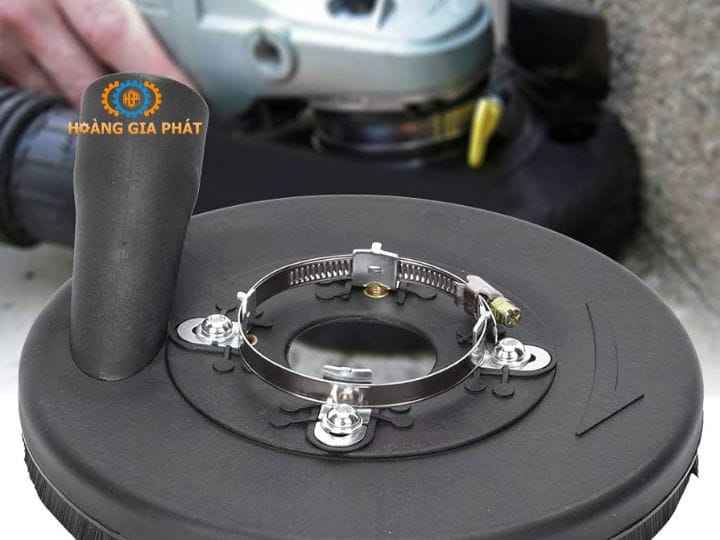 Đặc trưng của chụp hút bụi máy mài cầm tay