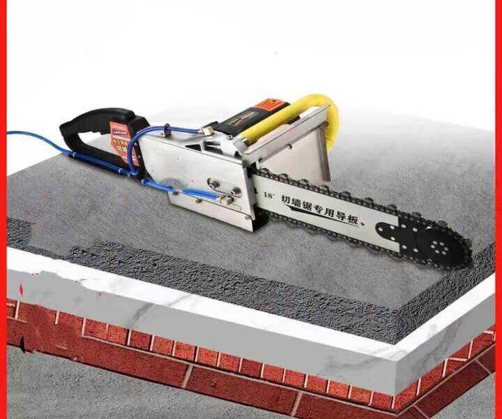 Máy cưa xích cắt tường gạch