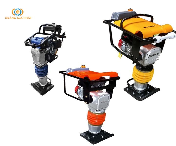 Các loại máy đầm cóc chạy bằng xăng