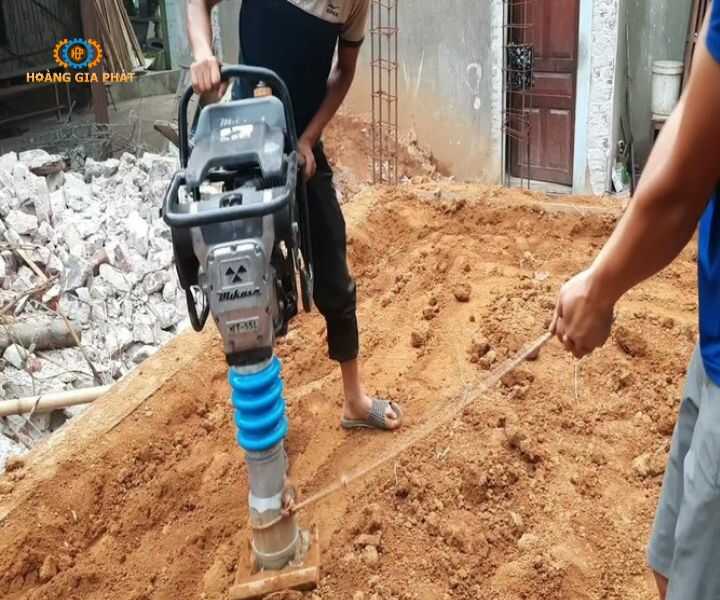 Máy đầm cóc có giá thành rẻ