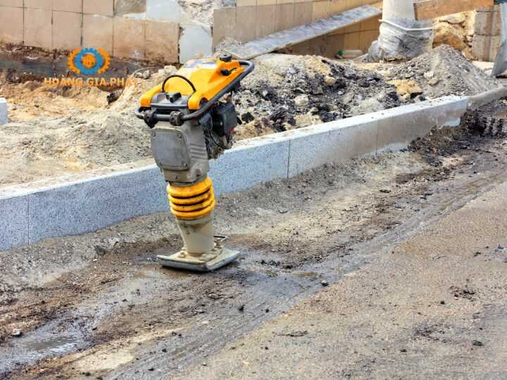Máy đầm cóc tại Hà Giang dành cho việc đầm đất