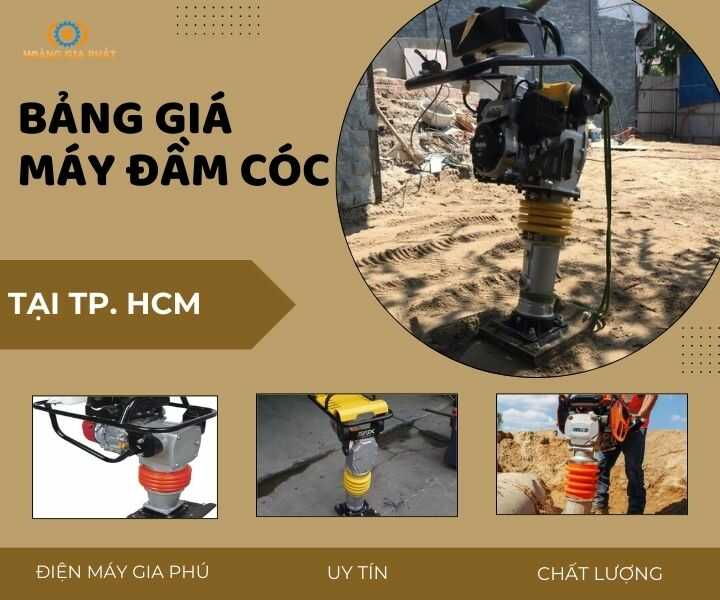Máy đầm cóc tại HCM