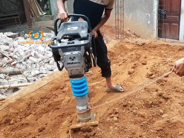 Máy đầm cóc tại Ninh Bình