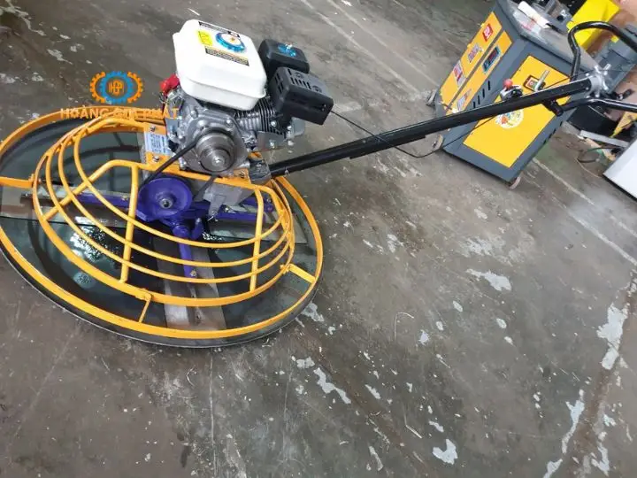 Máy xoa nền bê tông đơn 