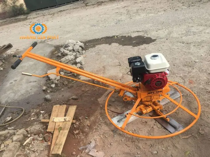 Máy xoa nền bê tông chạy xăng tại An Giang