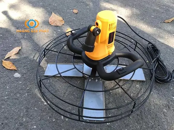 Máy xoa nền bê tông chạy điện thân thiện môi trường