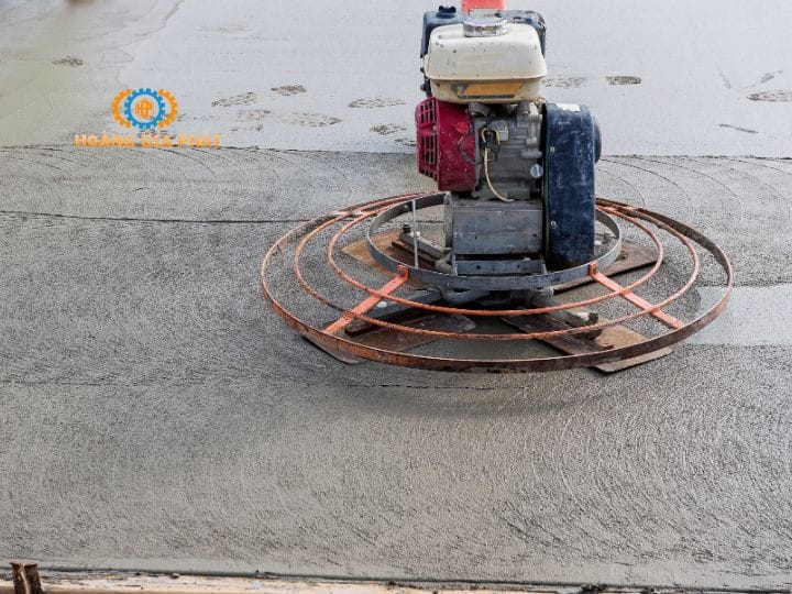 Máy xoa nền bê tông có hiệu quả làm phẳng, mịn nhẵn tối ưu hơn