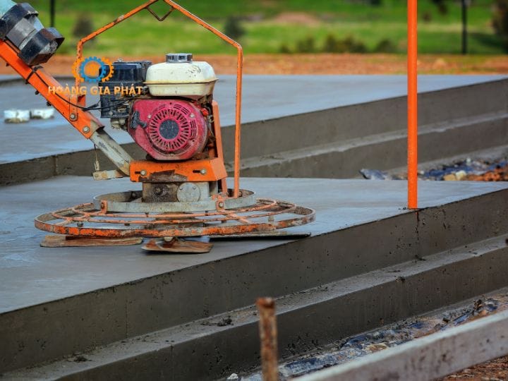 Máy xoa nền bê tông đơn