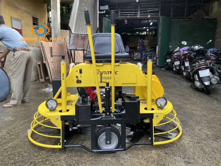 Máy xoa nền bê tông đôi đem lại cho các công trình độ bền bỉ, thẩm mỹ cao