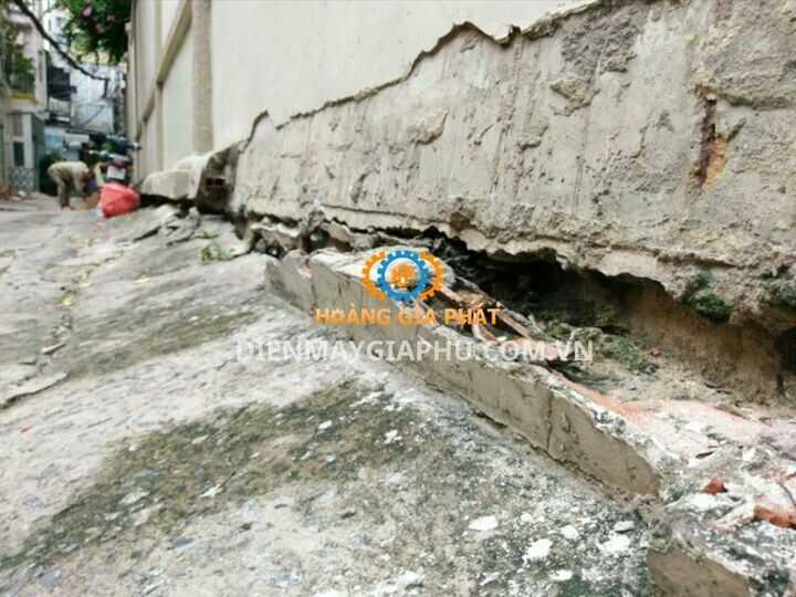 Khắc phục nền nhà bị lún