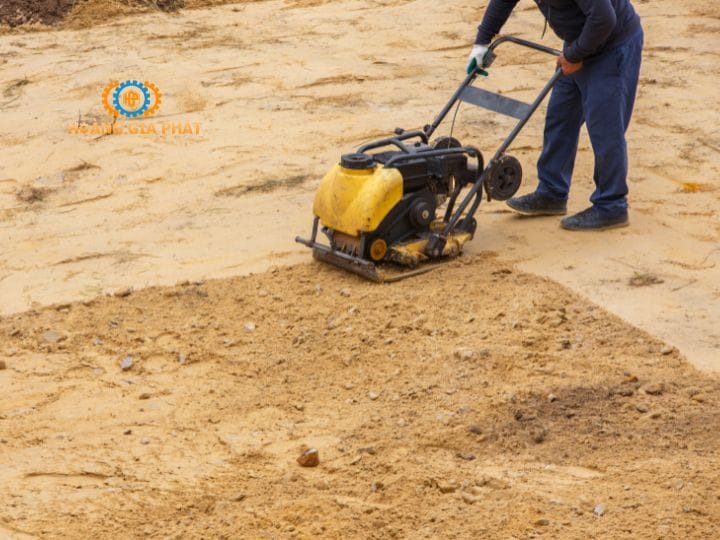 Máy đầm bàn bê tông cho hiệu suất làm phẳng cao 