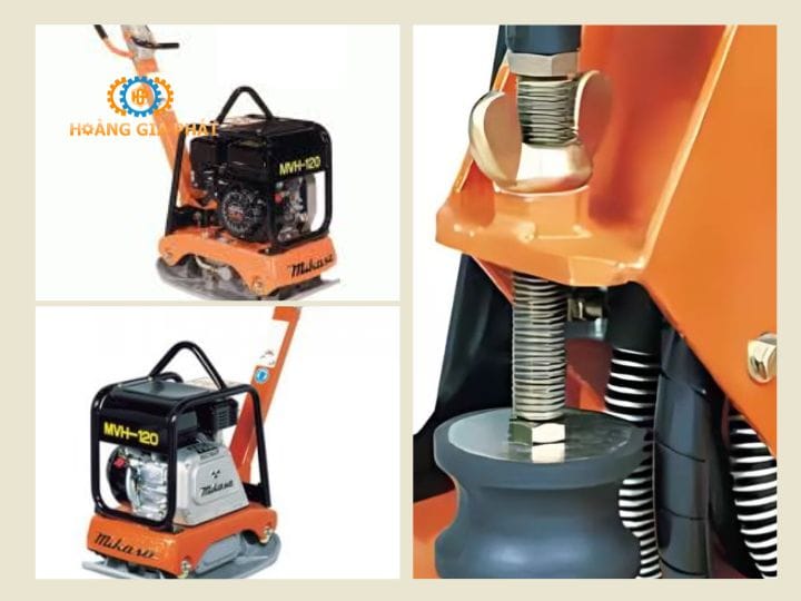Máy đầm bàn Mikasa MVH - 120