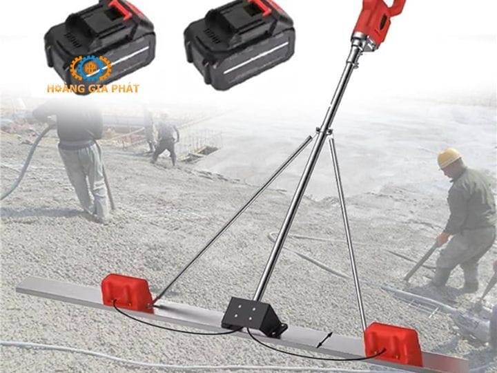 Máy đầm thước có thao tác sử dụng đơn giản
