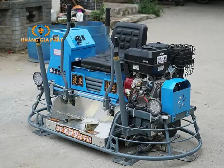 Cấu tạo máy xoa bê tông 