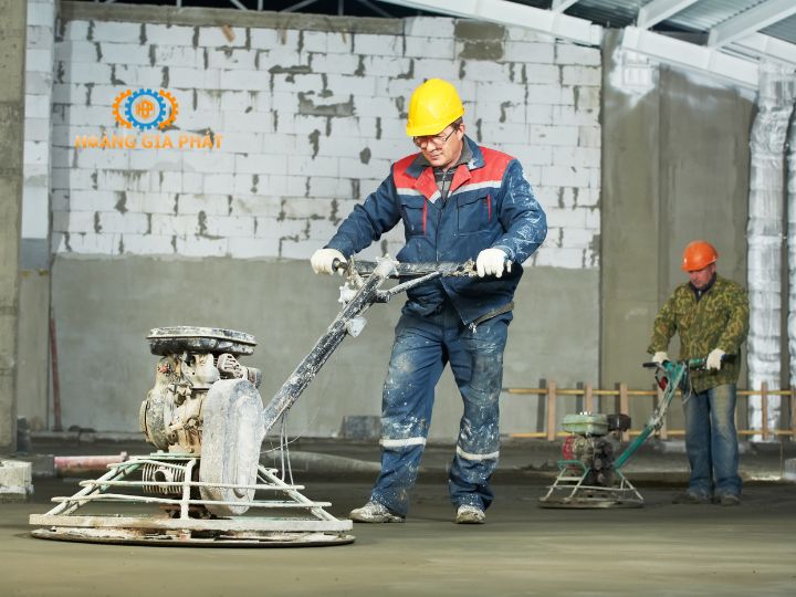Công dụng phổ biến máy xoa nền bê tông