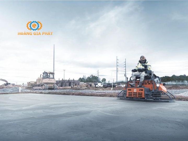 Thiết kế máy xoa nền bê tông đơn và đôi
