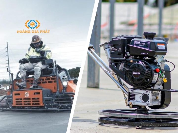 Nên mua máy xoa nền bê tông chạy điện tại Đồng Tháp đơn hay đôi