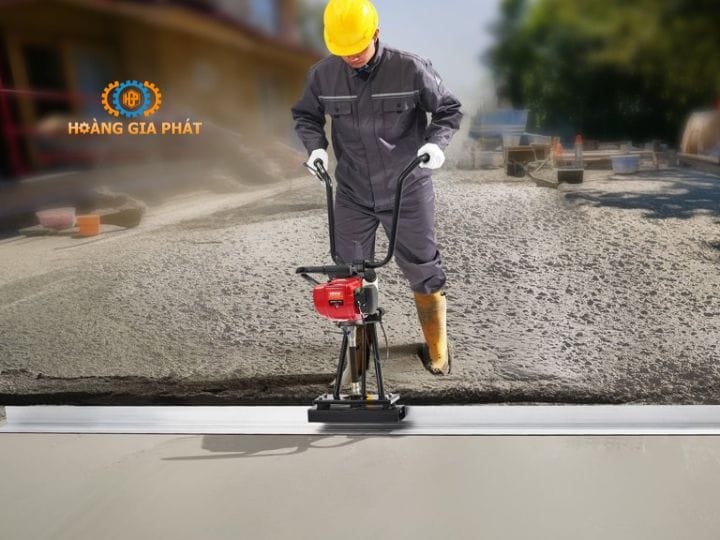Công dụng máy đầm thước 