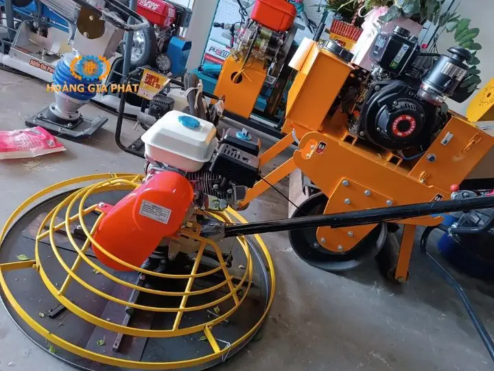 Máy xoa nền bê tông gồm những đặc trưng nào?